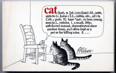 Cats (1975) (Inscribed with original drawing)