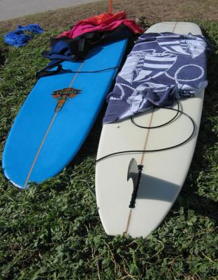 Two board to surf