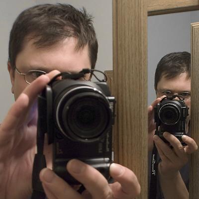 A picture of me taking a picture of me*