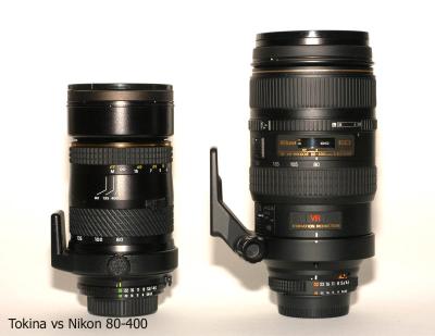 Tokina 80-400 ATX vs Nikon 80-400 VR