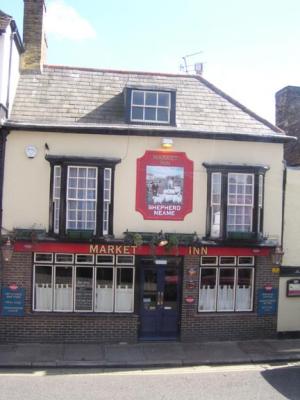 The Market Inn, one of the pubs in Sandwich.