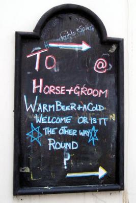 Pub sign in Ramsgate.