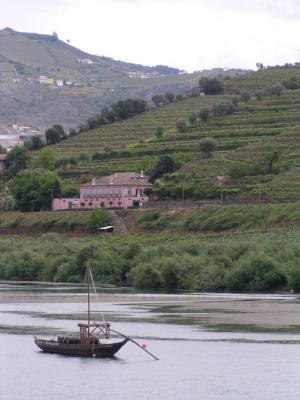 The River and a port boat.