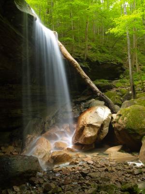 Big Laurel Falls