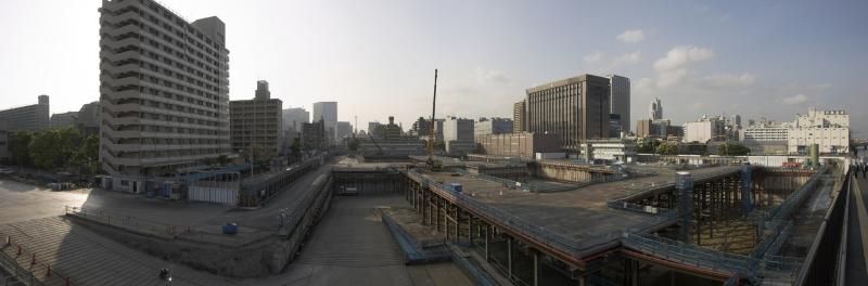 Kachidoki construction site