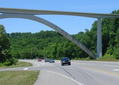 The Natchez Trace Parkway bridge