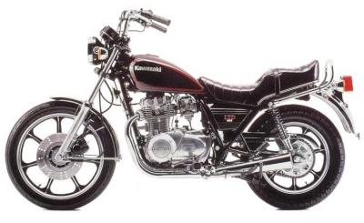 7.  Kawasaki 450 LTD