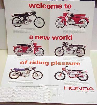 Honda 1965 poster