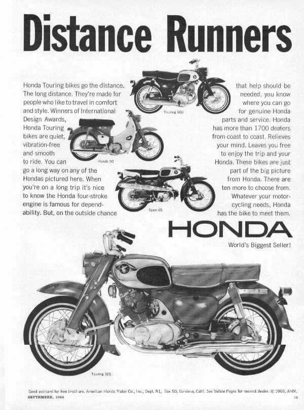 Honda brochure