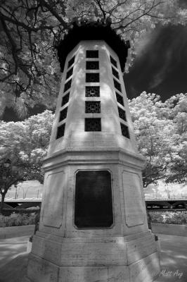 Lim Bo Bo Seng Memorial (IR B & W)