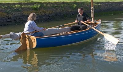 A la cale de mise  l'eau de Vannes le lundi 2 mai