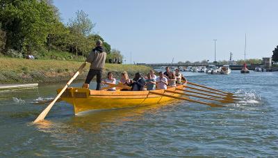 La yole Mise en Seine  Vannes