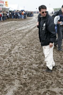 Arodrome de Cerny aprs la pluie du samedi 14 mai !