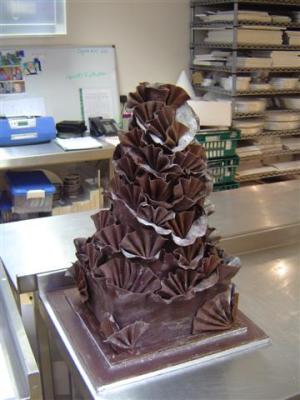 Before........ LVCC makes this popular cake called Chocolate Helter Skelter.