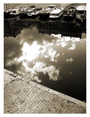 Paris: Canal Arsenal Reflections