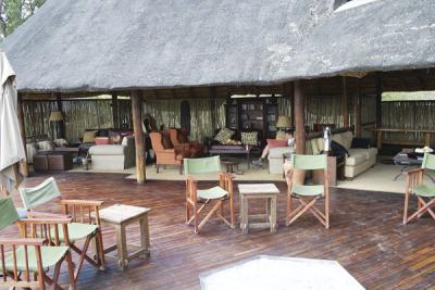 King's Pool lounge and fire circle