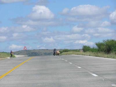 Drive alive 7km from a speed trap Natal South Africa