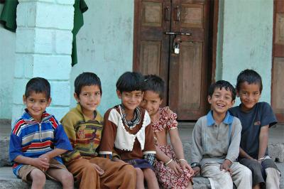 Village children