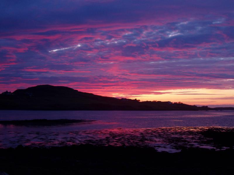 dunvegan sunset