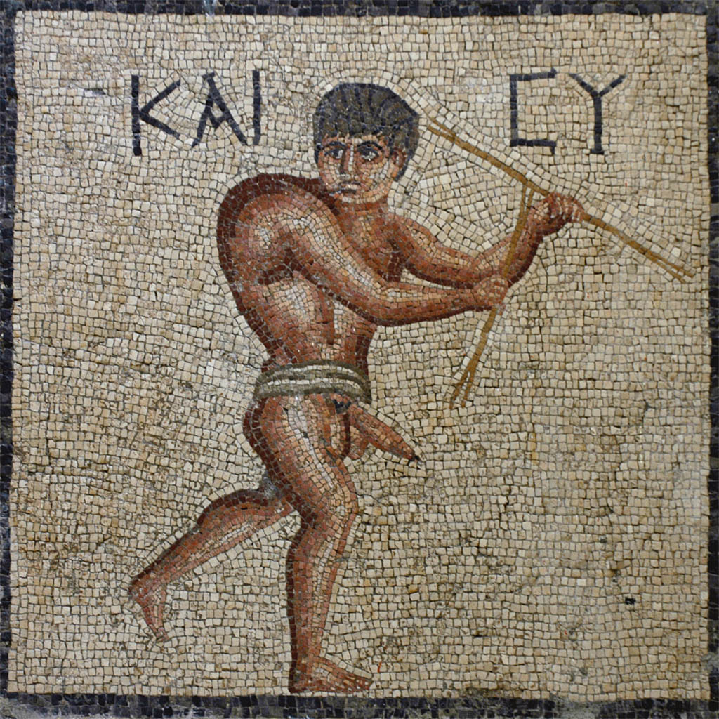 Antakya mosaic Happy Hunchback