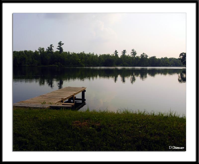 5/26/05 - Dock on the Bay<br><font size=3>ds20050514_0084awF Dock on the Spillway.jpg</font>