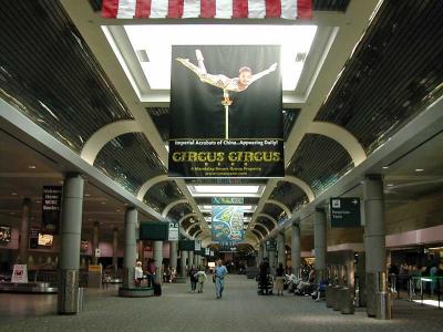 Reno Aiport baggage claim area