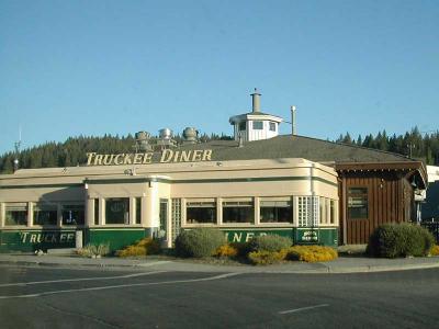 We didn't stop at the Truckee Diner -- maybe next time