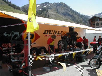 Dunlop tire station