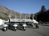 BMW R1100RTPs are used to lead the demo rides