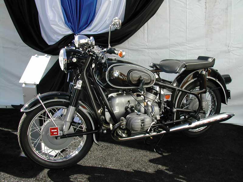 Notice the leading link front forks