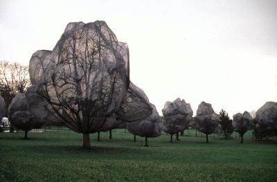 Christo - Wrapped trees