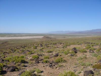The desert near Fallon Nevada
