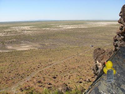 Geocaching with a travel bug