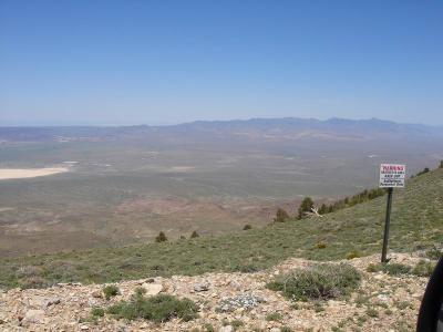 Don't go there....one side of Fairview Peak in Nevada