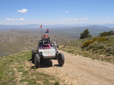 ...I met up with some dune buggies on their way up...