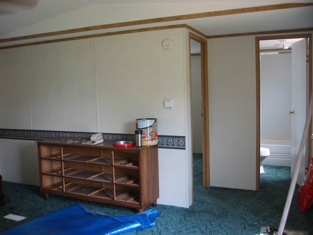 looking the other way toward small bedroom