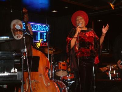 At Zanzibar Blue-Phila. (taken by Leon Mitchell)