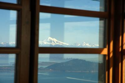 Baker through Lookout Window