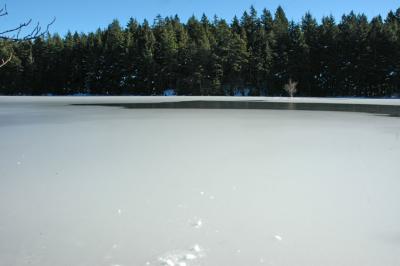 Frozen Summit Lake