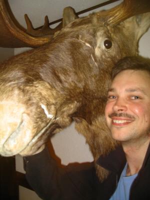 Me and the moose