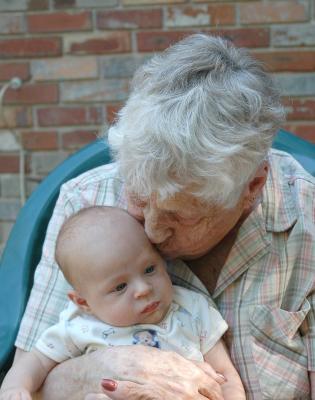 Nanny and Brooks - 85 years - 85 days