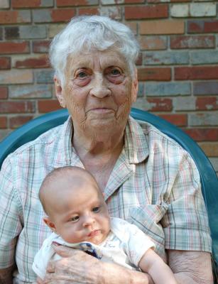 Nanny and Brooks - 85 years - 85 days