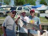 5/14/2005 Phil Blumenthal and family with nice 40 Striper