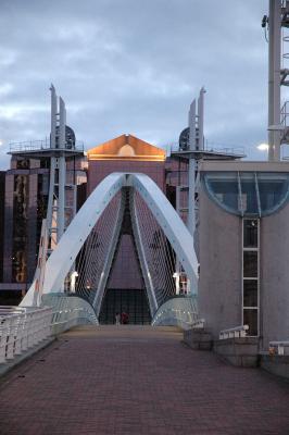 Lowry Bridge at Salford Quays