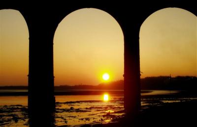 Sunset at Runcorn