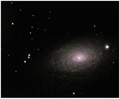 M63 Galaxy in Canes Venatici