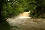 The Upper Ddwli Falls in full flood