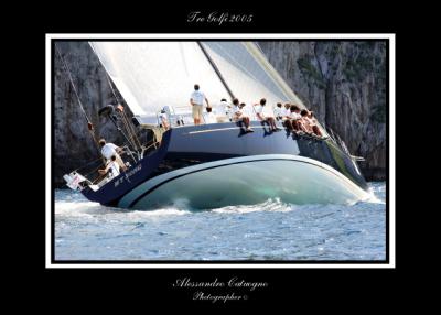 If you love sailing boat race.Tre Golfi Regatta. Capri. May  2005.