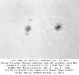 Active Region 0407 (H-alpha)