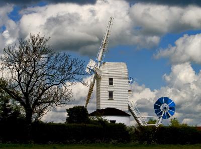 Saxstead Windmill Suffolk UK 